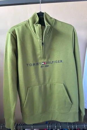 Sudadera Verde Tommy Hilfiger
