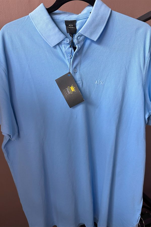 Camisa Azul Armani Exchange