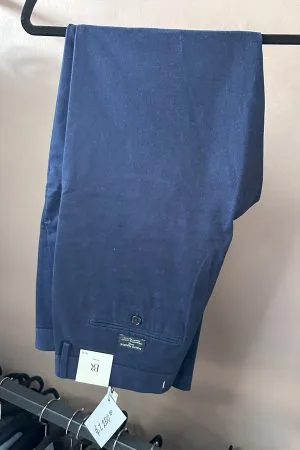 Pantalón Azul de Vestir Banana Republic