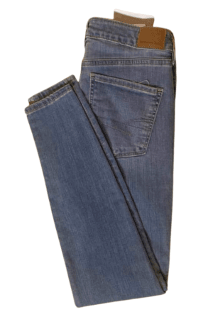 Pantalón Recto Azul American Eagle