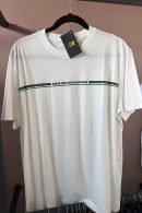 Camisa Blanca con Verde Armani Exchange