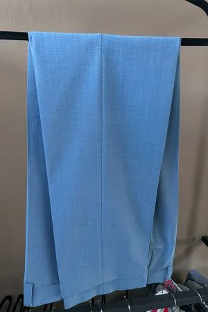 Pantalón de Vestir Azul Celeste Hugo Boss
