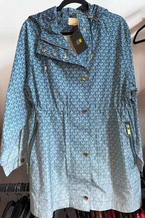 Gabardina Azul Michael Kors