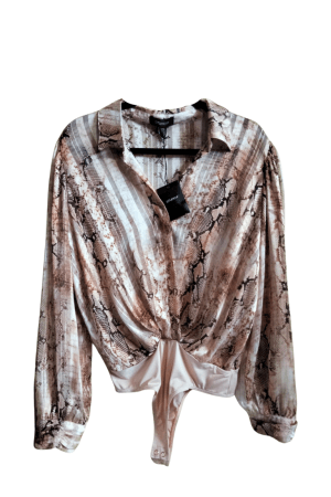 Blusa Animal Print Guess