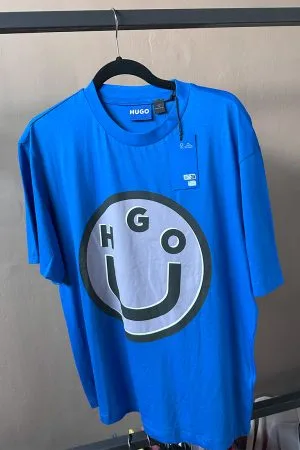 Camisa Azul Hugo Boss