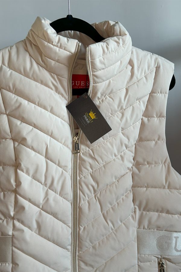 Chaleco Crema Guess - Imagen 2