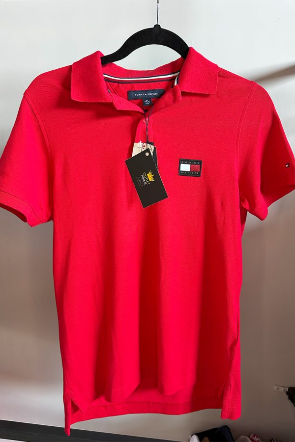 Camisa Roja Tommy Hilfiger
