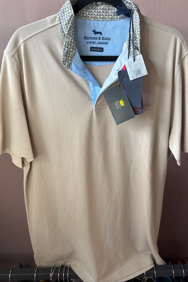 Camisa Caqui Harmont & Blaine