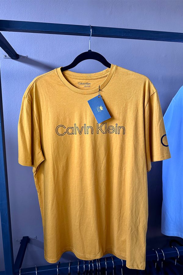 Camisa Mostaza Calvin Klein