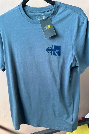 Camisa Azul Marino Calvin Klein