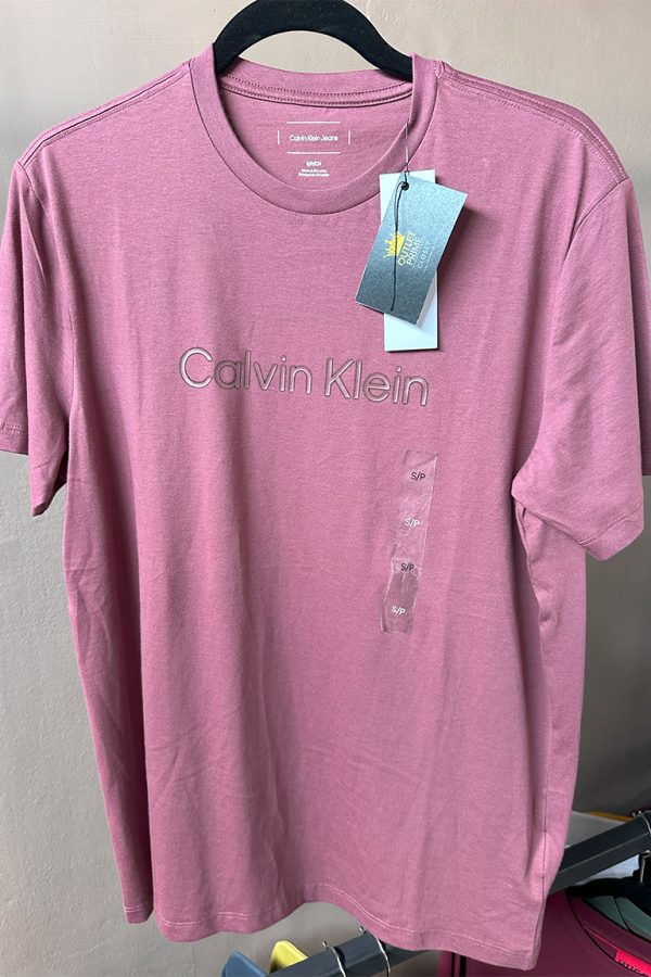 Camisa Guinda Calvin Klein