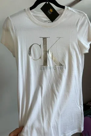 Blusa Blanca Calvin Klein