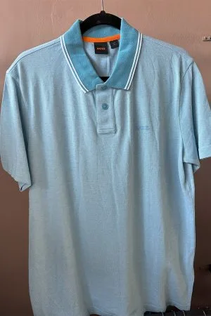 Camisa Azul Celeste Hugo Boss