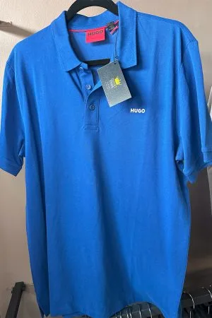 Camisa Azul Marino Hugo Boss